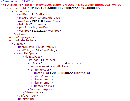 Print Screen Sistema XML
